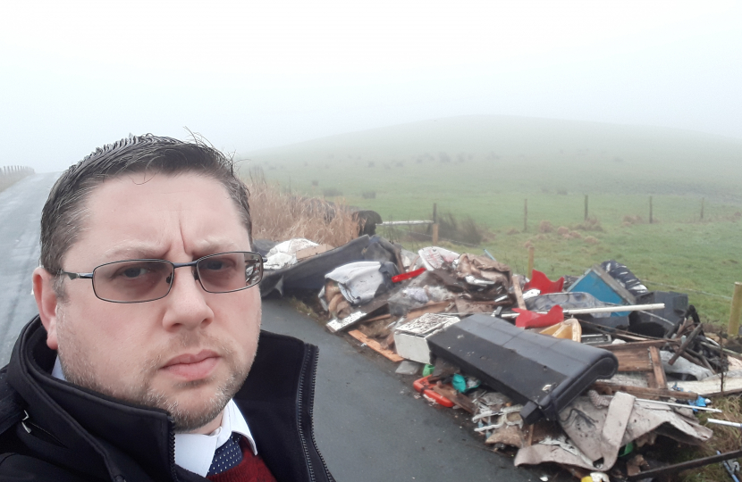 Your Councillors work hard to tackle fly tipping and support prosecutions