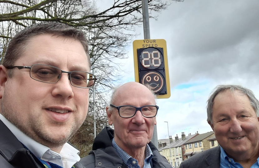 Conservative Councillors have funded and supported new driver feedback signs in Norden village